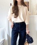 tシャツ 抜け感のある洗練デザイン。ラグランコ...の詳細画像5