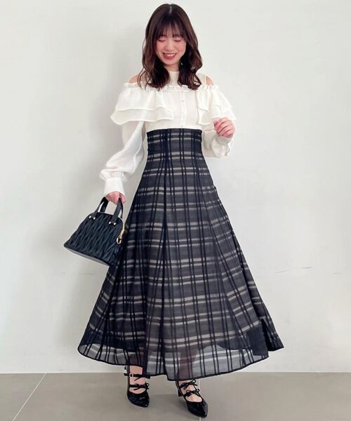 MAJESTIC LEGON｜ウエストきゅっとオフショルワンピ | Rakuten