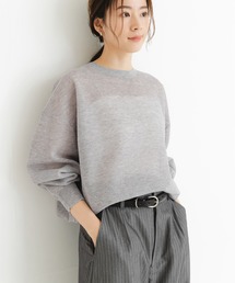 ニット セーター new basic　リネン混スポンディッシュニットプルオーバー レディース｜ZOZOTOWN Yahoo!店