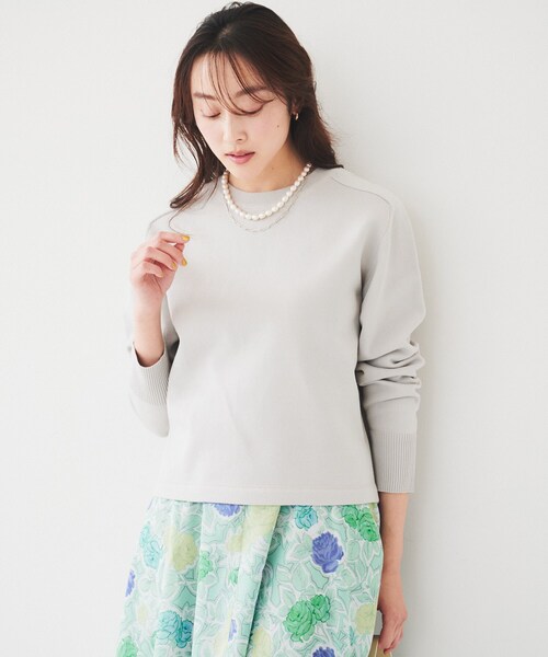 UNTITLED（アンタイトル） ニット セーター 「オンオフ使える