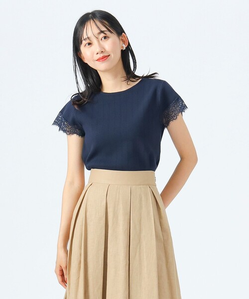 アイレットニットボディスーツ アイレットニットボディスーツ / Eyelet Knit Bodysuit