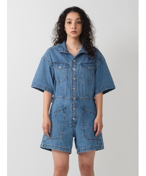 Levi's デニムオーバーオール オーバーオール ダークインディゴ – リーバイス®公式オンライン