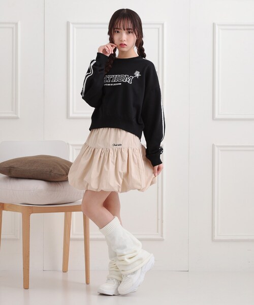 tシャツ レース付きミニリボンスクエアネックプルオーバー レディース tシャツ レース付きミニリボンスクエアネックプルオーバー