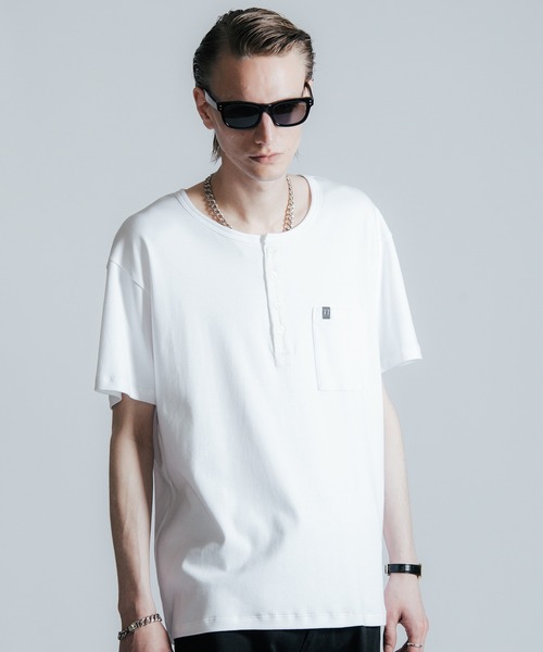 CRIMIE（クライミー） ヘンリーネック tシャツ EDDIE SHORT LENGTH