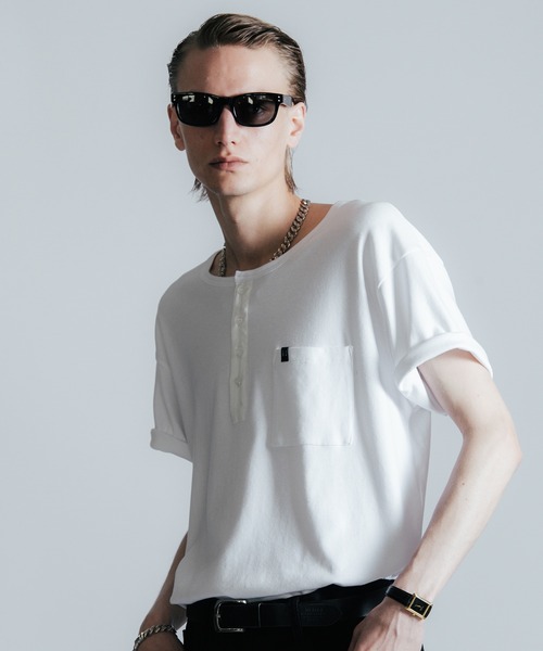 CRIMIE（クライミー） ヘンリーネック tシャツ EDDIE SHORT LENGTH