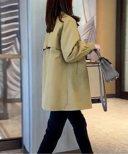 BLANC FICELLE トレンチコート コート トレンチコート レディース