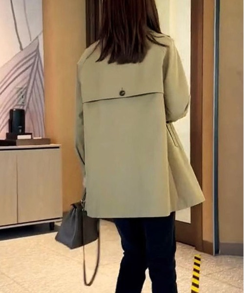 BLANC FICELLE トレンチコート コート トレンチコート レディース