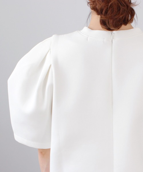 新品未使用COUDRE/クードル タックスリーブトップスホワイト 新品未使用COUDRE/クードル タックスリーブトップスホワイト