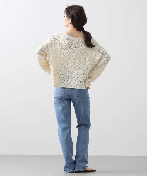 ニット セーター TORRAZZO DONNAスパンコールニット レディース Torrazzo Donna ニット セーター スパンコールダイヤすかし