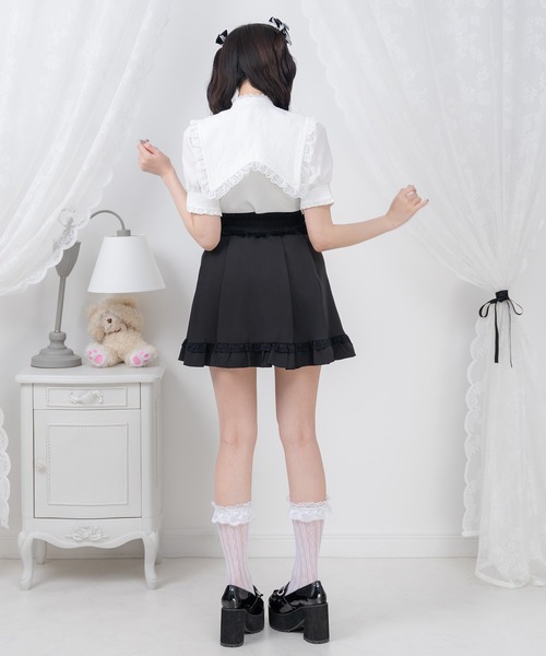 ブラウス シャツ Dreamy mini ribbon ブラウス レディース ブラウス シャツ リボンブラウスシャツ レディース メンズ