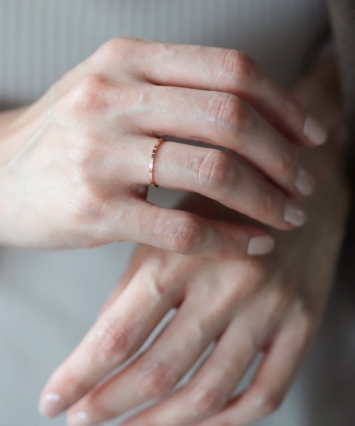 SIENA ROSE（シエナロゼ） 指輪 リング ROSETEN・スクエアカットリング