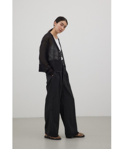パンツ フロントラップワイドパンツ レディース | crie conforto | 21
