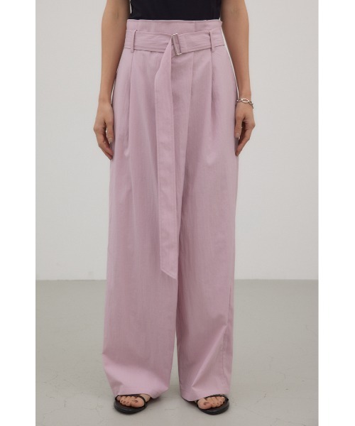 パンツ フロントラップワイドパンツ レディース | crie conforto | 07