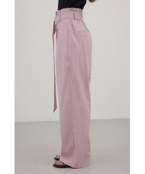 パンツ フロントラップワイドパンツ レディース | crie conforto | 08