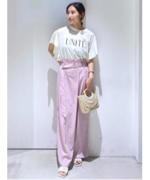 パンツ フロントラップワイドパンツ レディース | crie conforto | 17