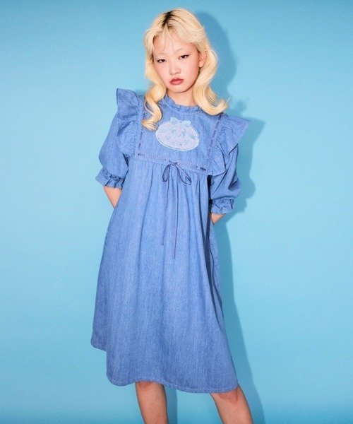 MMM　eワンピ FRAY I.D ワンピース 「00サイズ」ボタニカルプリント