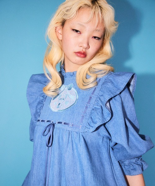 ワンピース peepo Candy Stripper ワンピース DEAR PEPE DENIM : ZOZOTOWN Yahoo