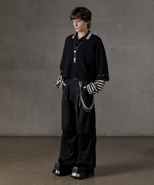 GRANCY tシャツ 「GRANCY」Patterned All Over Rhinestone