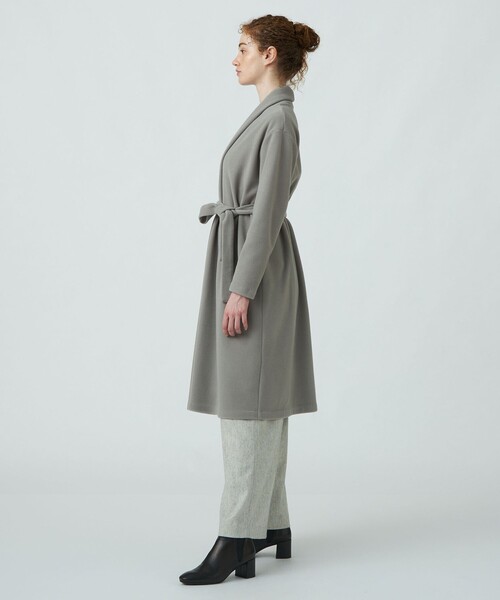 ballsey ボールジー コート 美品 Ballsey ボールジー トゥモローランド ノーカラー リバー