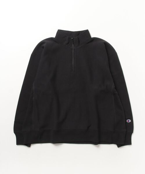 「Ray BEAMS」 「champion」スウェットカットソー MEDIUM ブラック レディース