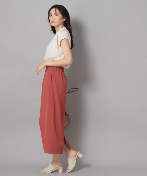 「Elura」 半袖チュニック LARGE オフホワイト レディース