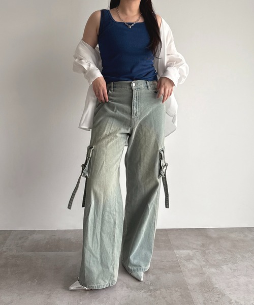 タンクトップ ノースリーブ 2WAYカットリブタンク「ZOZOTOWN限定アイテム」 レディース | apres jour mignon | 26