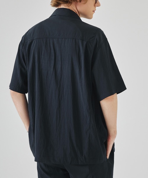 Cloudstyle セットアップ 「Cloudstyle」接触冷感 半袖 開襟シャツ