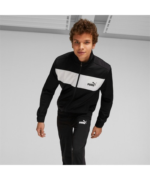 PUMA ジャージセット ネイビー/ブラックL PUMA 「PUMA」 セットアップジャージ SMALL ネイビー メンズ