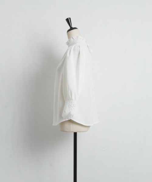 「tocco closet」 半袖ブラウス M ブラック レディース_画像4