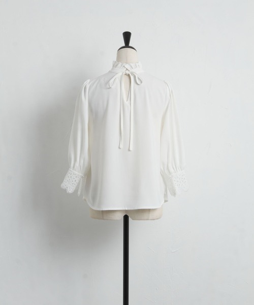 「tocco closet」 半袖ブラウス M ブラック レディース_画像5