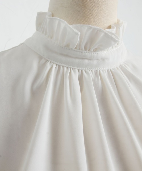 「tocco closet」 半袖ブラウス M ブラック レディース_画像8