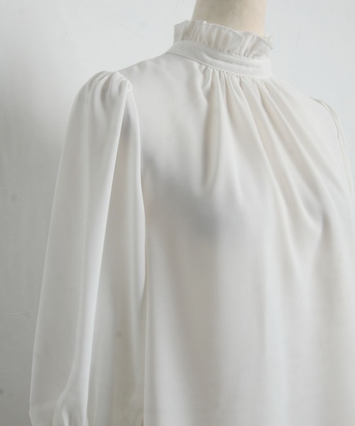 「tocco closet」 半袖ブラウス M ブラック レディース_画像9