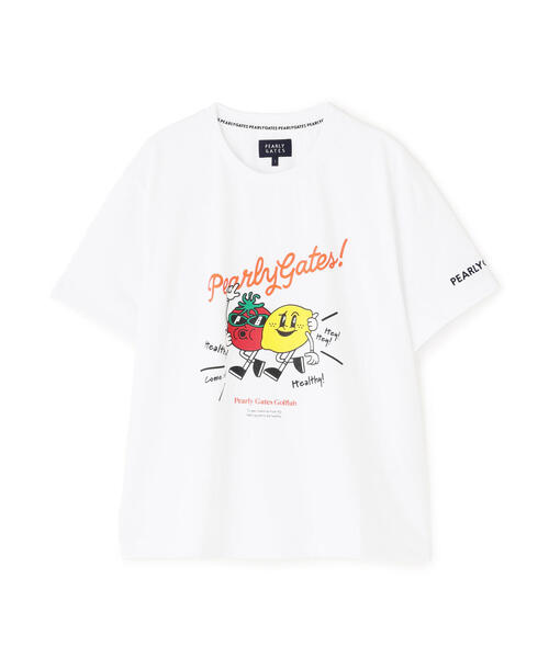 PEARLY GATES tシャツ 「PEARLY GATES」MVS Pe天竺半袖Tシャツ