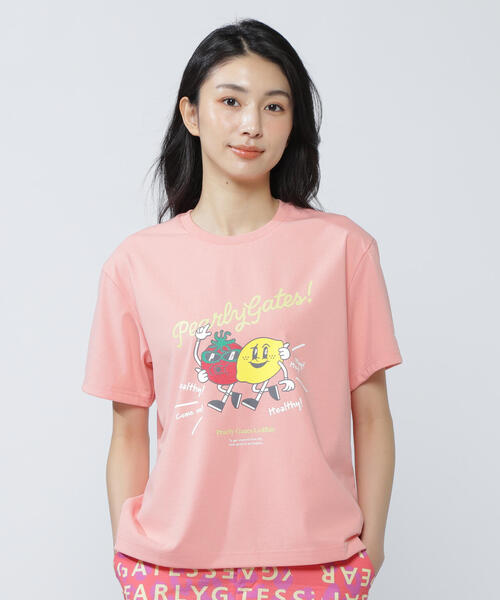 PEARLY GATES tシャツ 「PEARLY GATES」MVS Pe天竺半袖Tシャツ