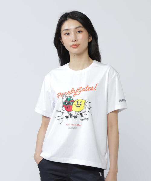 tシャツ 「PEARLY GATES」MVS Pe天竺半袖Tシャツ レディース