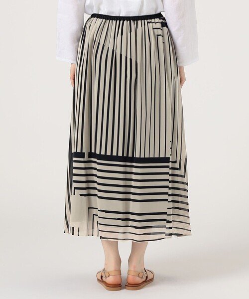 GALERIE VIE（ギャルリー ヴィー） スカート ストライプシルク