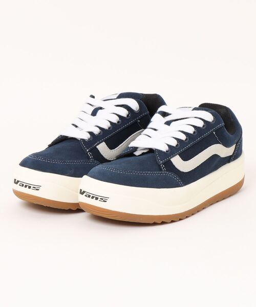 VANS メンズスニーカー（色：ブルー系）｜シューズ