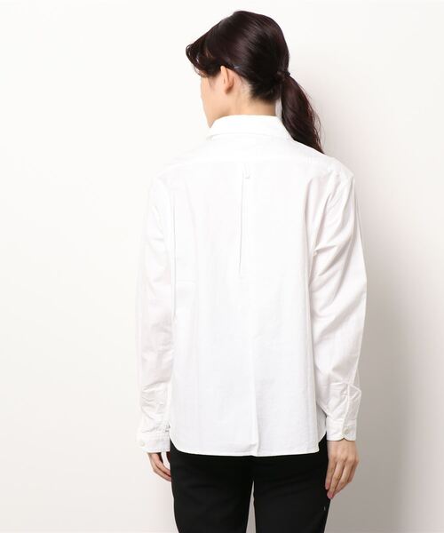 DANTON 長袖シャツ ホワイト 38 Danton 「DANTON」 長袖シャツ 38 ホワイト レディース