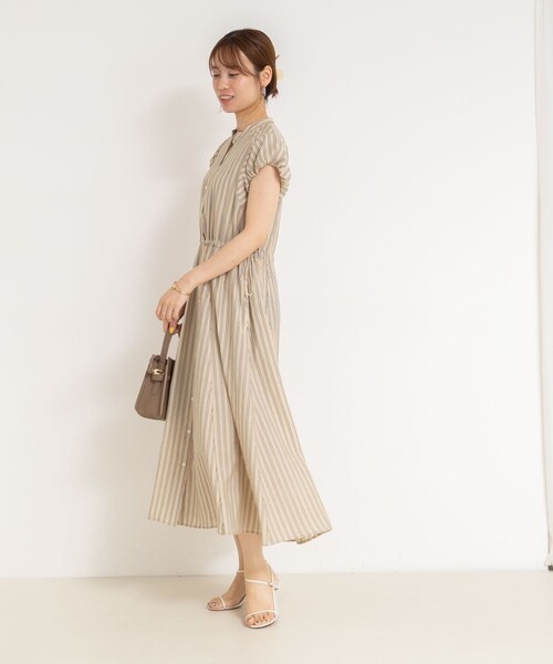 ノーリーズ ワンピース NOLLEY'S ワンピース ドロストシャツワンピース : ZOZOTOWN