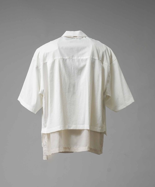 MAISON SPECIAL（メゾンスペシャル） シャツ 半袖 メンズ レディース