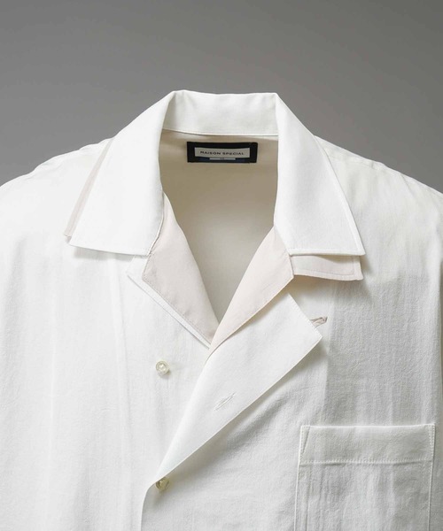 MAISON SPECIAL（メゾンスペシャル） シャツ 「UNISEX」Prime-Over
