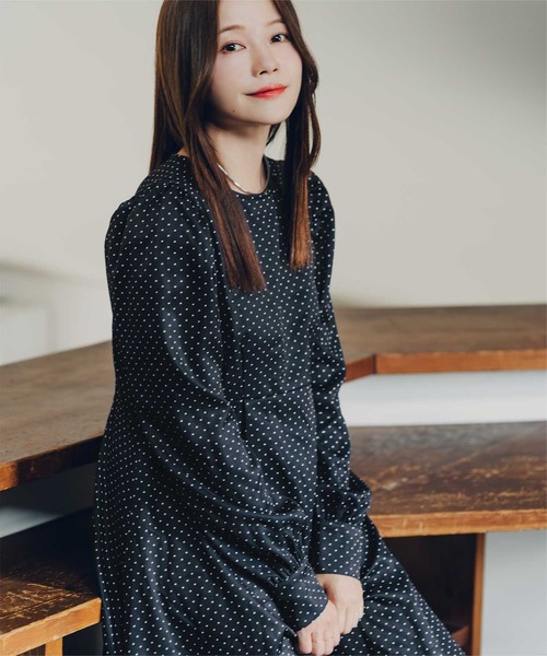 titivate（ティティベイト） ワンピース ボリュームギャザースリーブ