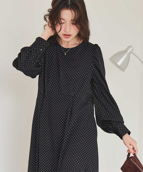 titivate（ティティベイト） ワンピース ボリュームギャザースリーブ