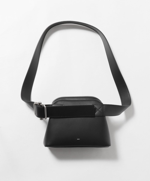OSOI ブラック ショルダーバッグ OSOI」 ショルダーバッグ ONE SIZE ブラック レディース