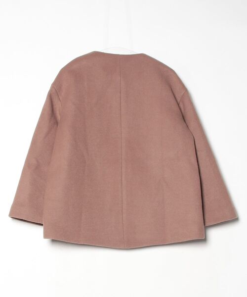 「COUP DE CHANCE」 ノーカラーコート 40 ブラウン系その他 レディース_画像2