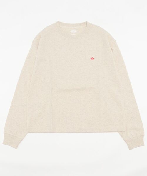 新品　ダントン　カットソー　36 Danton 「DANTON」 長袖カットソー 36 ホワイト系その他