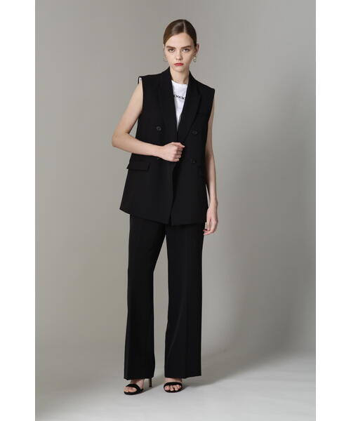 「PINKY&DIANNE」 ノースリーブトップス 38 ホワイト レディース_画像8