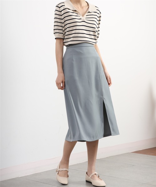 「MAISON DE THERESE」 半袖ニット FREE ライトベージュ レディース_画像5