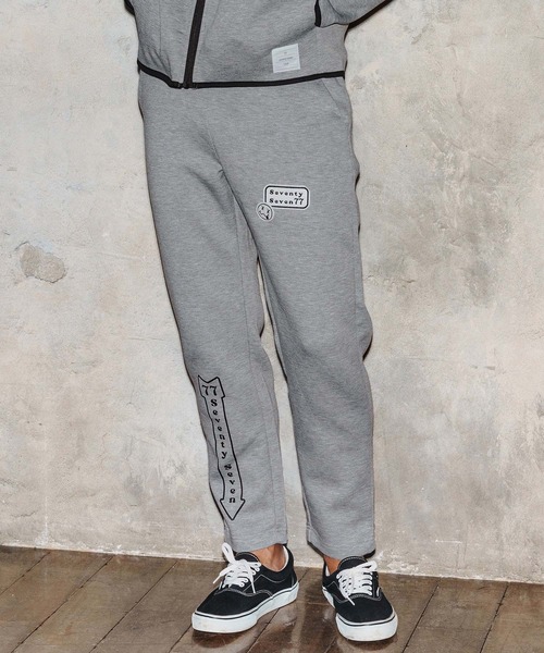 パウエルスウェットパンツ seventy seven スウェットパンツ ジャージ mp14172-cardboard long