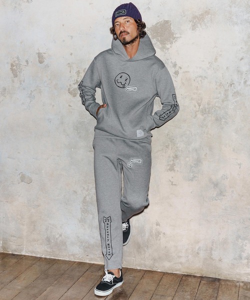 seventy seven スウェットパンツ ジャージ mp14172-cardboard long